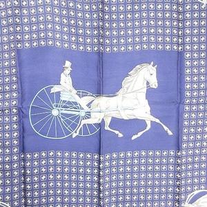 セリーヌ CELINE スカーフ マカダム ロゴマーク 馬車 馬具 馬柄 総柄