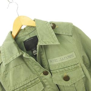マークジェイコブス MARC JACOBS ミリタリージャケット ミドル丈コート 