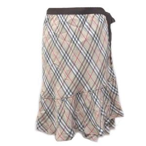 バーバリーブルーレーベル BURBERRY BLUE LABEL チェックスカート ノバ