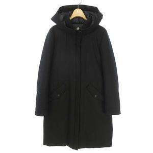 PSポール・スミス バイカラーダウンコートブラック×ネイビー