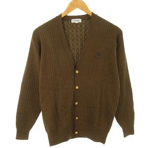 バーバリーズ Burberrys ヴィンテージ 金ボタン ケーブルニット  