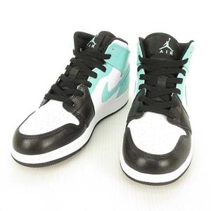 ナイキ NIKE 美品 AIR JORDAN 1 MID GS エアジョーダン1 スニーカー 6Y 
