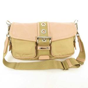 プラダ PRADA BR2417 ナイロン レザー ショルダーバッグ 斜め掛け  