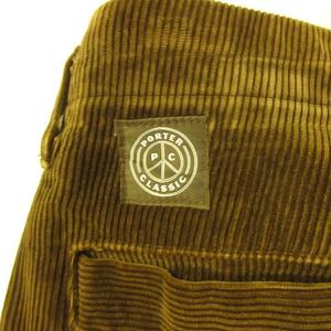 Porterclassic CORDUROY PANTS ブリズベン・モス ポータークラシック Porter Classic 16AW Brisbane Moss