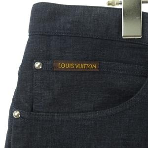 ルイヴィトン LOUIS VUITTON 15AW ガストンVパッチ ストレッチ パンツ 