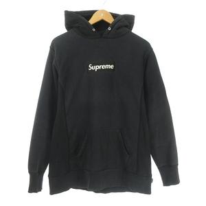 レア|初期Boxロゴ|紙タグ|supreme】 トレーナー 黒 サイズM
