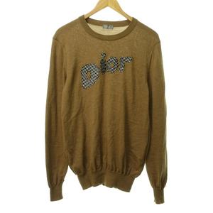 ディオール Dior 19AW Logo Patch Sweater 933M614AT048 ロゴパッチ 