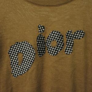 ディオール Dior 19AW Logo Patch Sweater 933M614AT048 ロゴパッチ 