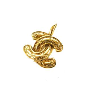 シャネル CHANEL ヴィンテージ ココマーク マトラッセ ネックレス  