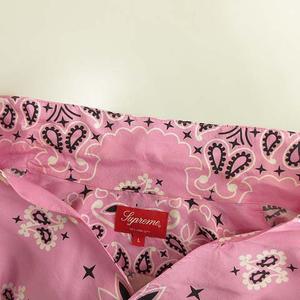 シュプリーム SUPREME Bandana Silk S/S Shirt 21SS バンダナ