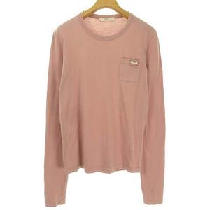 プラダ PRADA ロングスリーブ ポケット Tシャツ カットソー トップス 
