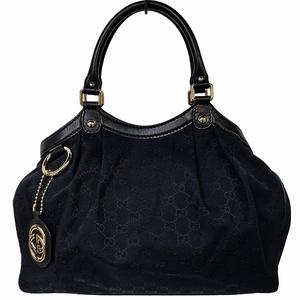 極美品 GUCCI スーキー GGキャンバス×レザー ハンドバッグ 肩掛け◎
