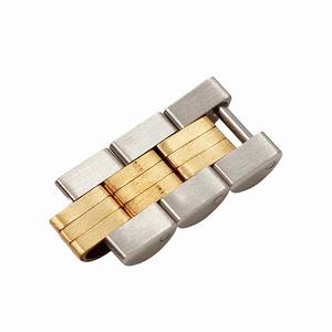 ロレックス ROLEX デイトジャスト YG×SS 純正ベルト 3コマ シルバー  