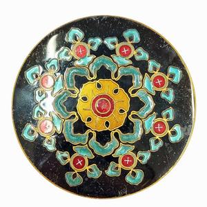 螺鈿章牌 七宝 造幣局製 メダル 文鎮 工芸品 インテリア 0930