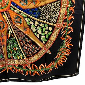 HERMES/エルメス カレ90 スパイスの土地で シルク スカーフ h_025 エルメス HERMES シルクスカーフ カレ90 AUX PAYS DES EPICES