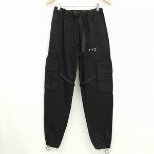 オフホワイト OFF WHITE OMCF004E20FAB001 BLACK PARACHUTE CARGO 