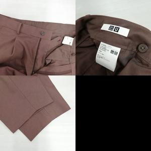 ユニクロ UNIQLO U 311-437147 / 321-437300 美品 スーツ セットアップ