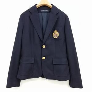 ラルフローレン RALPH LAUREN 美品 ブレザー 紺ブレ 金ボタン 