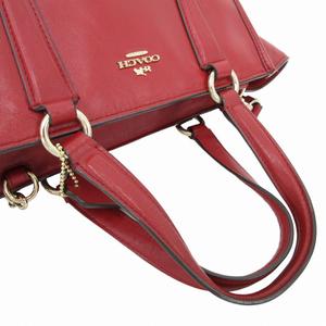 コーチ COACH ミニクロスビーキャリーオール 2WAY レザーハンドバッグ 