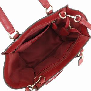 コーチ COACH ミニクロスビーキャリーオール 2WAY レザーハンドバッグ 