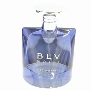 未使用品 ブルガリ BVLGARI BLV NOTTE POUR FEMME EDP 香水 ブルー 