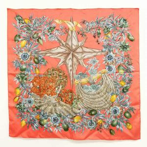 エルメス HERMES カレ90 Passiflores パッションフラワー V.Dawlat 