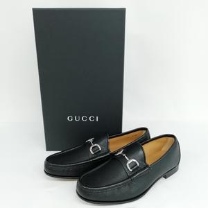 未使用品 グッチ GUCCI 367762 ホースビット ローファー