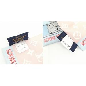 ルイヴィトンスカーフ　エンヴィ LOUIS VUITTON ルイヴィトン バンドー ロックイット ブルー