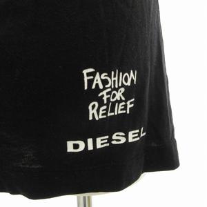 【美品】DIESEL ハートプリント Tシャツ ブラック　sサイズ Diesel ハートプリント Tシャツ | ブラック | FARFETCH JP