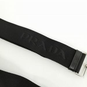 美品】プラダPRADAショルダーストラップブラック