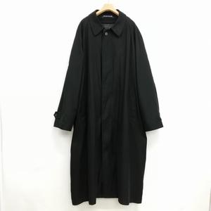 チャップス CHAPS ラルフローレン ライナー付き ステンカラー ロング コート ベルト欠損 48 L ブラック メンズ