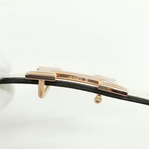 エルメス HERMES ベルトバックル ミニH & リバーシブルベルト 13mm ナタ / ジョーヌ・ミルトン W刻印 75 ナローベルト 美品 レディース