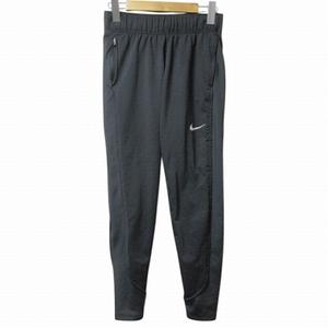 ナイキ NIKE 美品 Therma-FIT エッセンシャルウィメンズ ランニングパンツ DD6473-010 ワンポイント S 黒 ブラック X レディース