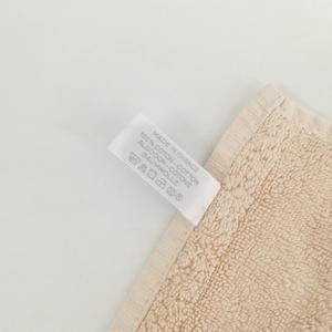 エルメス HERMES ラビリンス Hロゴ ハンドタオル フェイスタオル ハンカチ ベージュ系 メンズ レディース