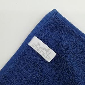 エルメス HERMES ステアーズ Hロゴ ハンドタオル フェイスタオル ハンカチ ネイビー メンズ レディース