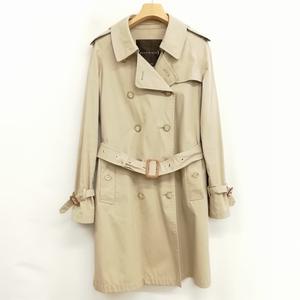 マッキントッシュ MACKINTOSH ロロピアーナ生地 トレンチコート コットン 英国製 34 ベージュ レディース