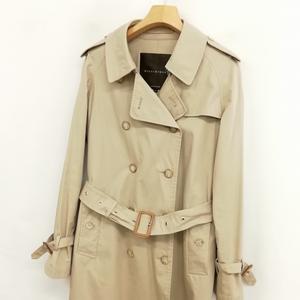 マッキントッシュ MACKINTOSH ロロピアーナ生地 トレンチコート コットン 英国製 34 ベージュ レディース