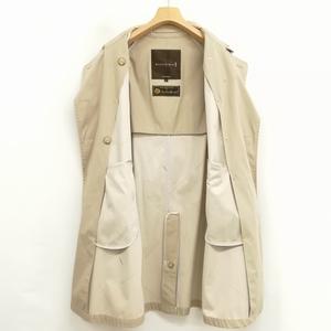 マッキントッシュ MACKINTOSH ロロピアーナ生地 トレンチコート コットン 英国製 34 ベージュ レディース