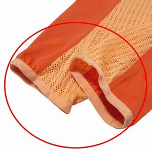 ナイキ NIKE ドライフィット パーカー ジップアップ スポーツウエア ジャージー素材 長袖 メッシュ切替 ロゴ ワンポイント S オレンジ X レディース