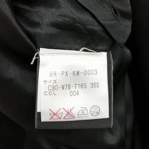 ラルフローレン RALPH LAUREN ブラックレーベル イタリア製 ウール シングル 2B ジャケット テーラード ブレザー 36 S ブラック メンズ