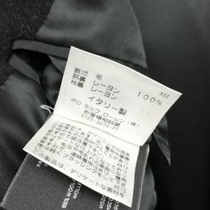 ラルフローレン RALPH LAUREN ブラックレーベル イタリア製 ウール シングル 2B ジャケット テーラード ブレザー 36 S ブラック メンズ