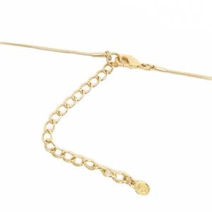 ヴァンドーム VENDOME ブティック ラリエット ネックレス ゴールドカラー レディース