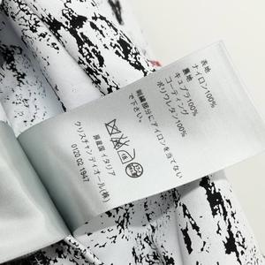 クリスチャンディオール ブルゾン コットンジャケット ホワイト バックロゴ M Jacket White Cotton Denim with Blue Miss Dior Graffiti Motif