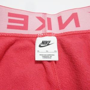 ナイキ NIKE 23AW 美品 大きいサイズ ショートパンツ NSW AIR スウェットショーツ FB8055-648 スポーツウェア InfinaSoft 裏起毛 ロゴ刺繡 XL ピンク /X レディース