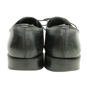 バーバリー BURBERRY Uチップ レザー シューズ ビジネス ドレス 25cm ブラック メンズ