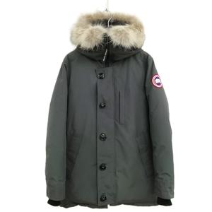 カナダグース CANADA GOOSE 3438JM ジャスパー ダウンパーカー ダウンジャケット S チャコールグレー メンズ