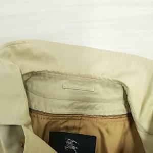 バーバリー BURBERRY ステンカラーコート ノバチェック裏 ウールライナー付 92-170-5 ベージュ系 メンズ