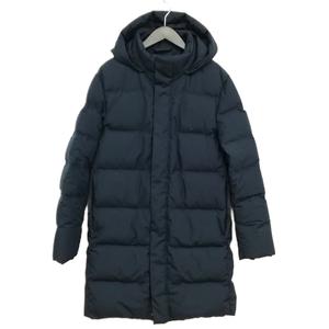 ユニクロ UNIQLO 312-419990 シームレス ダウンコート ダウンジャケット L ネイビー メンズ