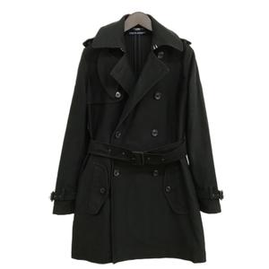 ラルフローレン RALPH LAUREN トレンチコート コットン 4 ブラック レディース