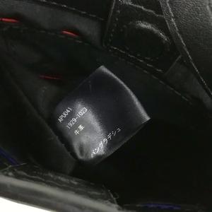 ポールスミス PAUL SMITH ブランデッドカラーエッジ クロスボディバッグ サコッシュ レザー ブラック メンズ レディース